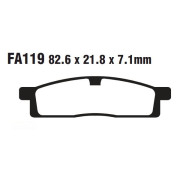 EBC Тормозные колодки для Эндуро и кросса