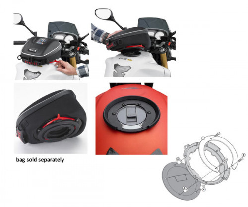 GIVI Крепеж TANKLOCK сумки на бак мотоцикла Suzuki