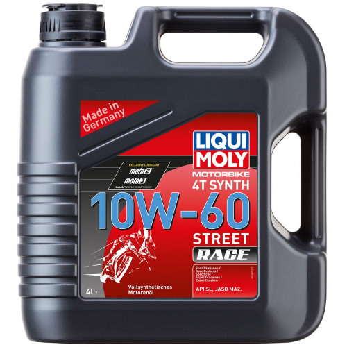 LIQUI  MOLY Син.мот.масло д/4-т.мотоц. 10W-60  (4л)