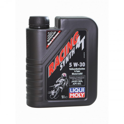 LIQUI  MOLY Синт.спорт.масло д.мотоц.RACING SYNTH 4T 5W-30(1л)