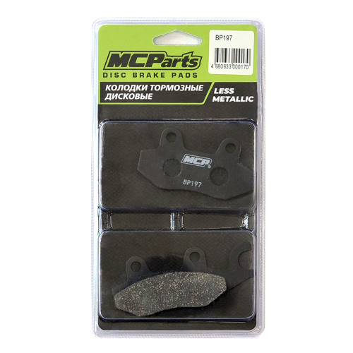 MCP Тормозные колодки аналог FA197 (LESS METALLIC)