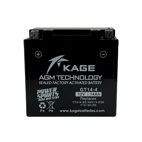 KAGE Аккумулятор YTX14-BS, YTX14H-BS