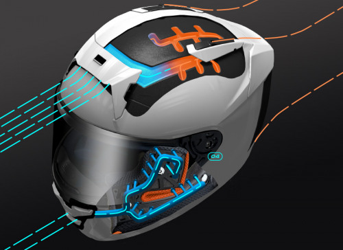 SHOEI Мотошлем X-Spirit PRO PLAIN