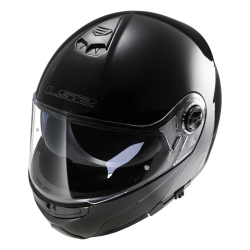 LS2 Мотошлем FF325 STROBE ELECTRIC SNOW Solid снегоходный