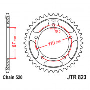 JT Звезда цепного привода JTR823.45