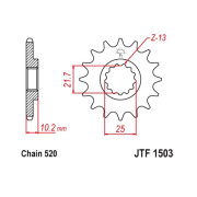 JT Звезда цепного привода JTF1503.12