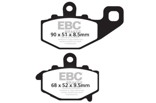 EBC Тормозные колодки синтетические