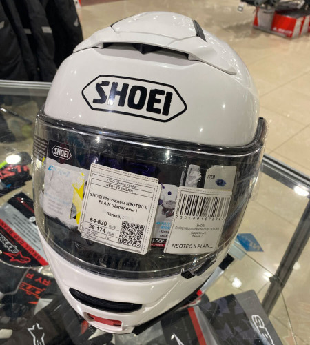 SHOEI Мотошлем NEOTEC II PLAIN (Царапины )