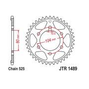 JT Звезда цепного привода JTR1489.42