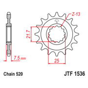 JT Звезда цепного привода JTF1536.16RB
