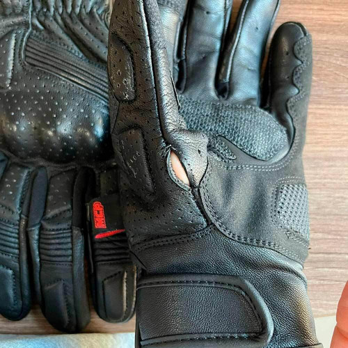 MCP Мотоперчатки Cooper (На правой перчатке разошелся шов)