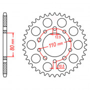MTX Звезда цепного привода аналог JTR1332.43