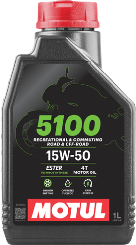 MOTUL Мотор.масло 5100 4T 15W50 12X1л