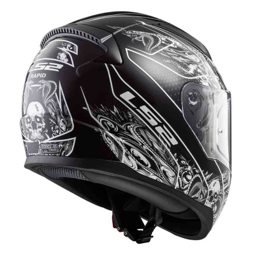 LS2 Мотошлем FF353 RAPID CRYPT