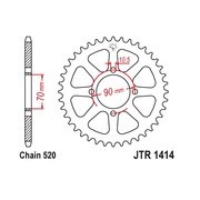 JT Звезда цепного привода JTR1414.43