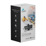CARDO Гарнитура PACKTALK OUTDOOR SINGLE Black